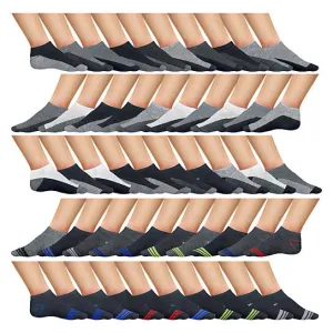 10-Pairs: Men's Active Low-Cut Ankle Socks