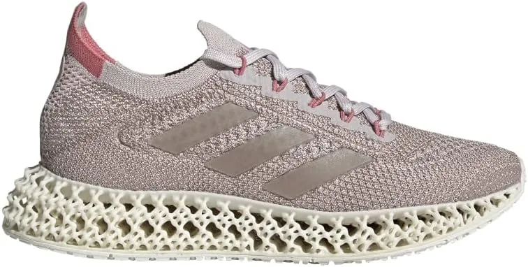 adidas Womens 4DFoward Breathable Trainers Running Shoes Pink 10.5 Medium (B,M)