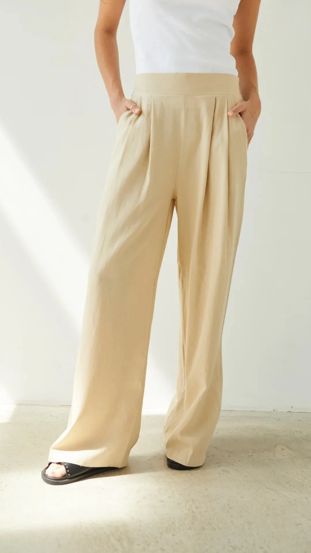 Alexis Linen Trouser