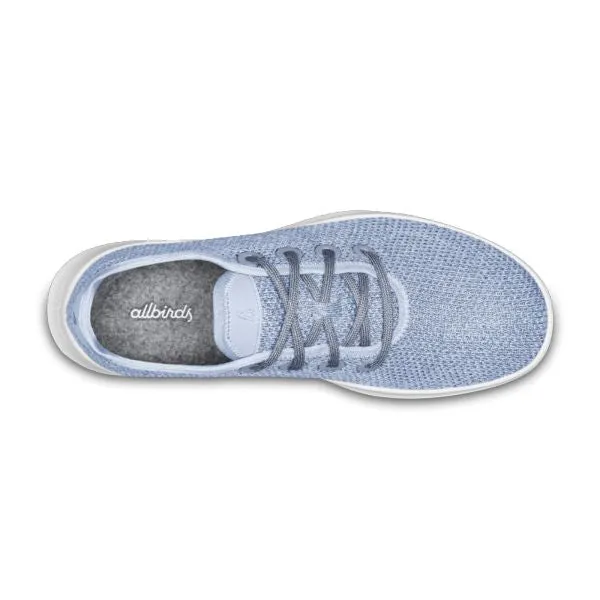 Allbirds Tree Runners - LIMITED EDITION: Sea Moon Blue  (White Sole)