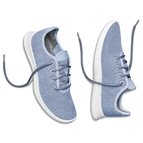 Allbirds Tree Runners - LIMITED EDITION: Sea Moon Blue  (White Sole)