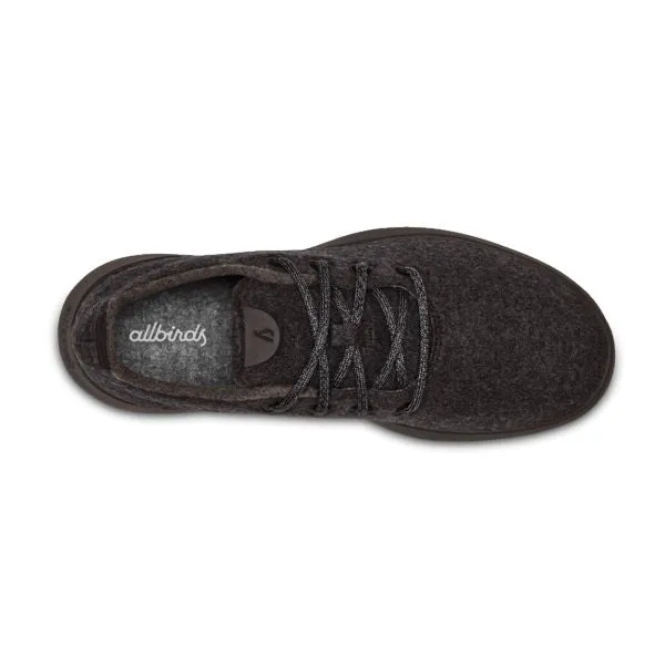 Allbirds Wool Runners - Natural Black (Dark Grey Sole) EX