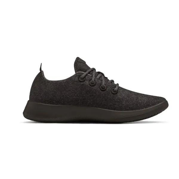 Allbirds Wool Runners - Natural Black (Dark Grey Sole) EX