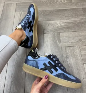 Another Trend (SS25) Lace Up Trainer With Gum Sole A032 76 C8 - Avalon - (AT20)