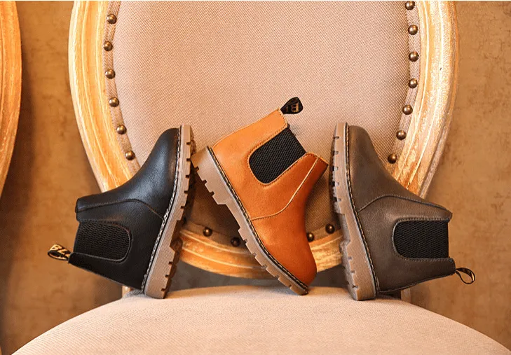 Autumn Children's Leather Boots - GlamzLife