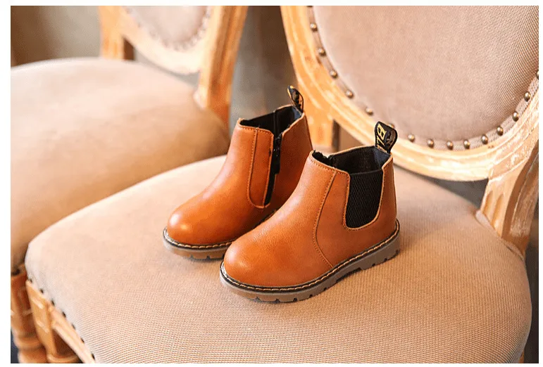 Autumn Children's Leather Boots - GlamzLife