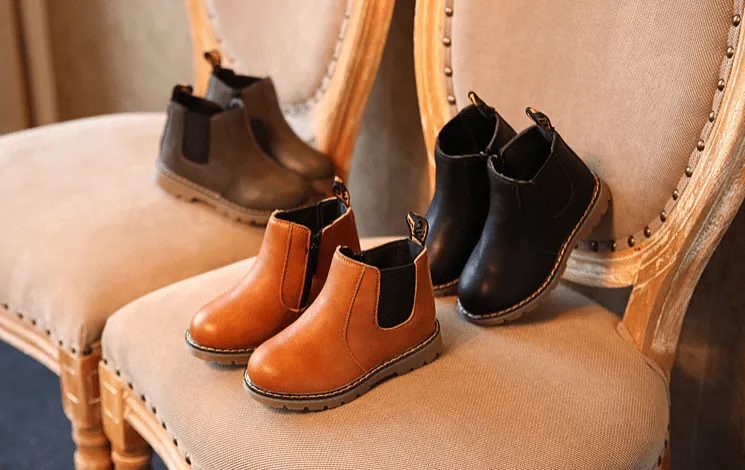 Autumn Children's Leather Boots - GlamzLife