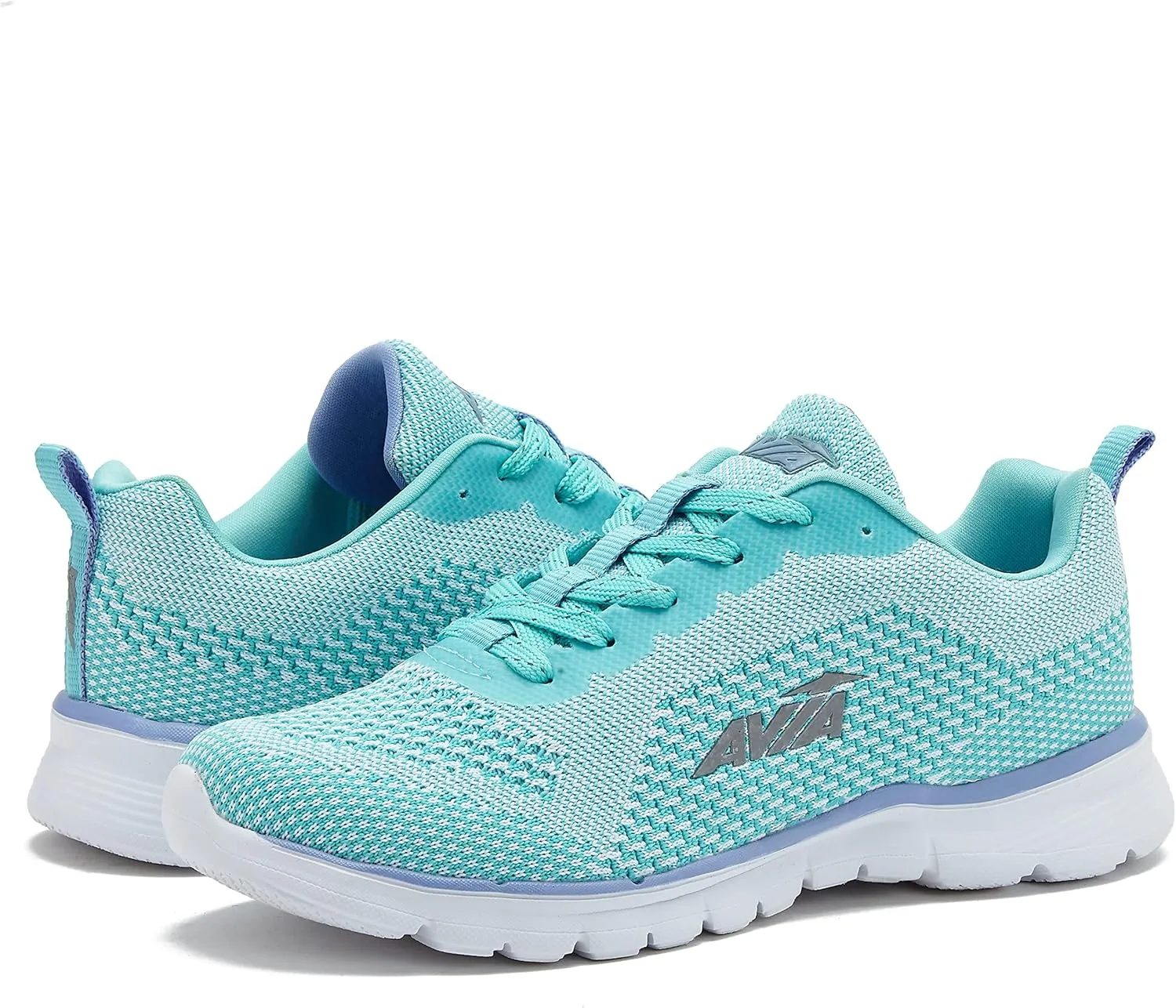 Avia Dive Lightweight Running Sneakers for Women with Memory Foam - Black, Red, & Blue