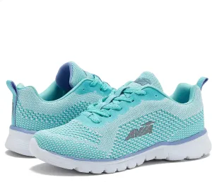 Avia Dive Lightweight Running Sneakers for Women with Memory Foam - Black, Red, & Blue