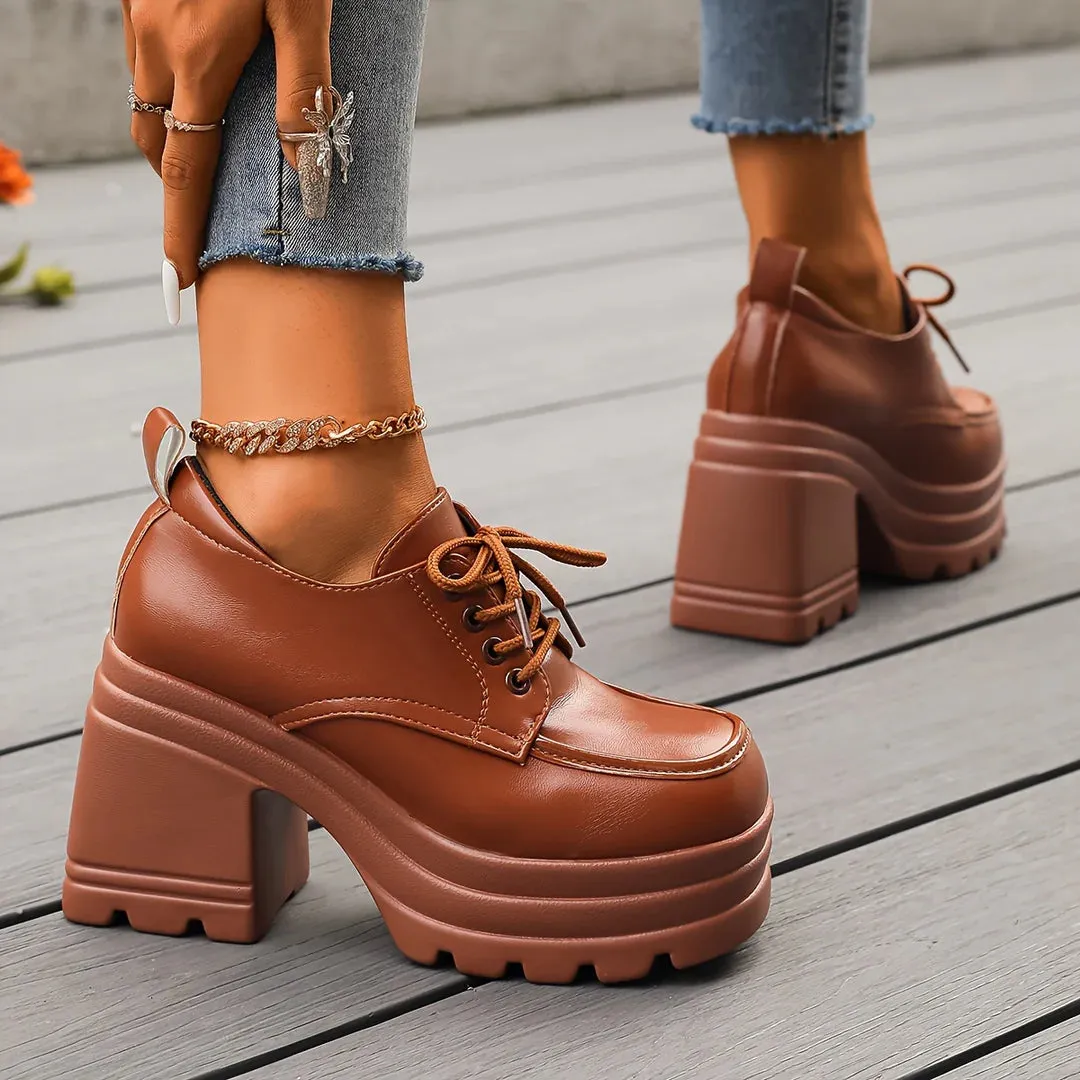 Bianca | Chunky Oxfords