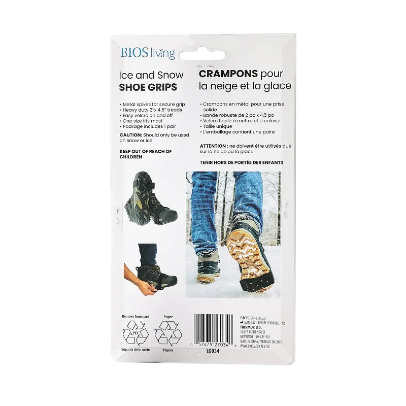 BIOS Living Snow & Ice Shoe Grippers (set of 2)