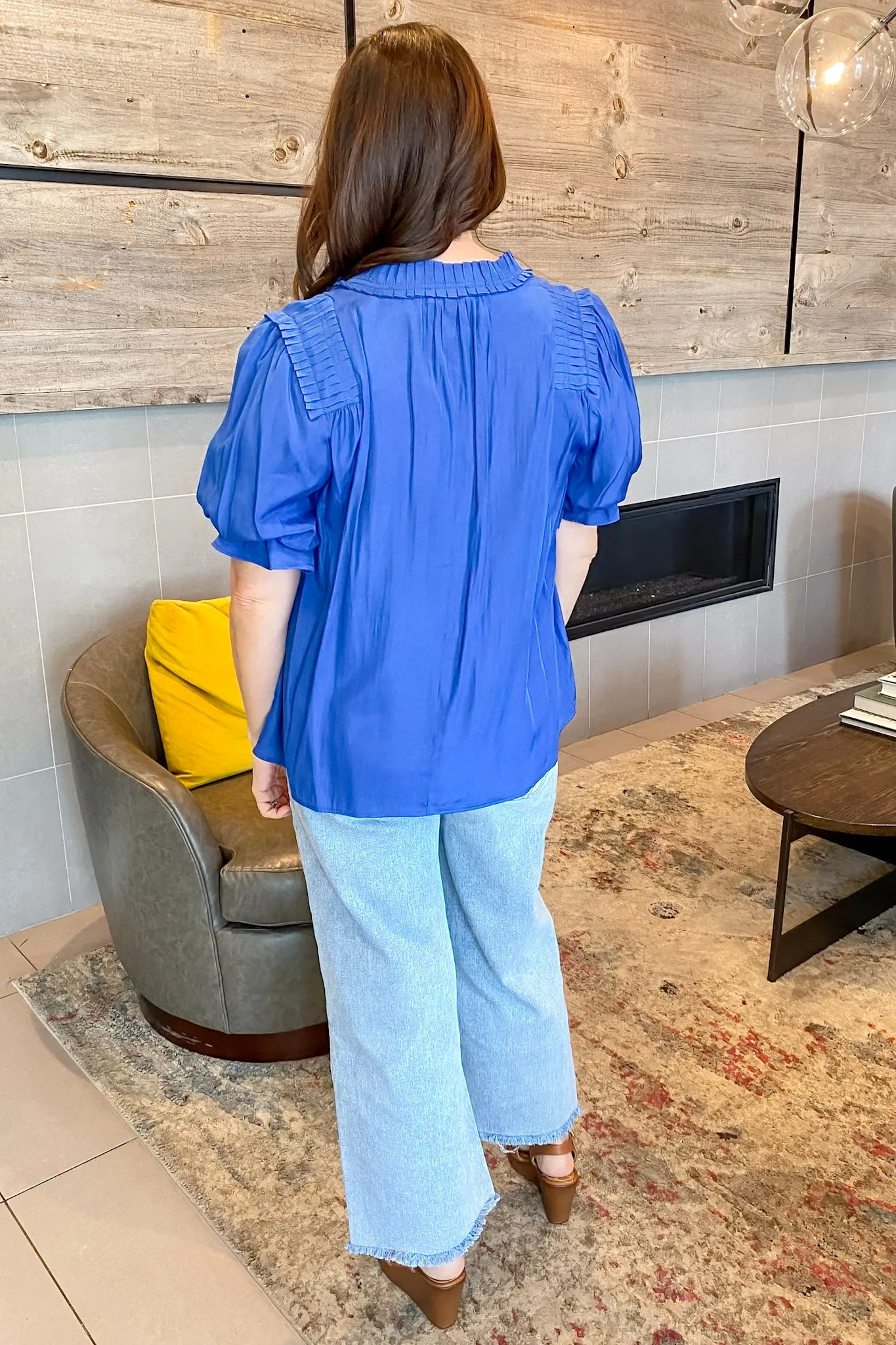 Bold Confidence Royal Blue Top