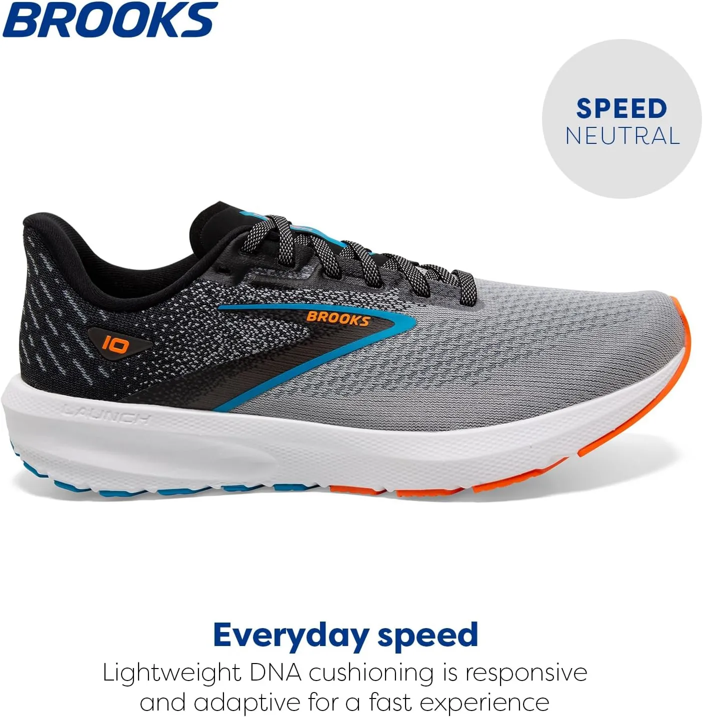 Brooks Mens Launch 10 Neutral Running Shoe