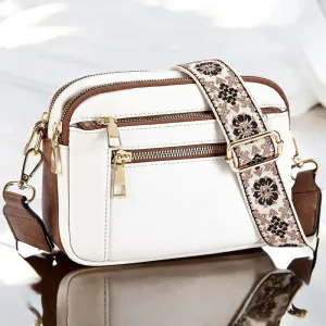 Camilla Refined Leather Shoulder Bag