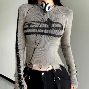 Cute Fall Sweaters for Women | Cozy & Trendy Ripped Vintage Pullover