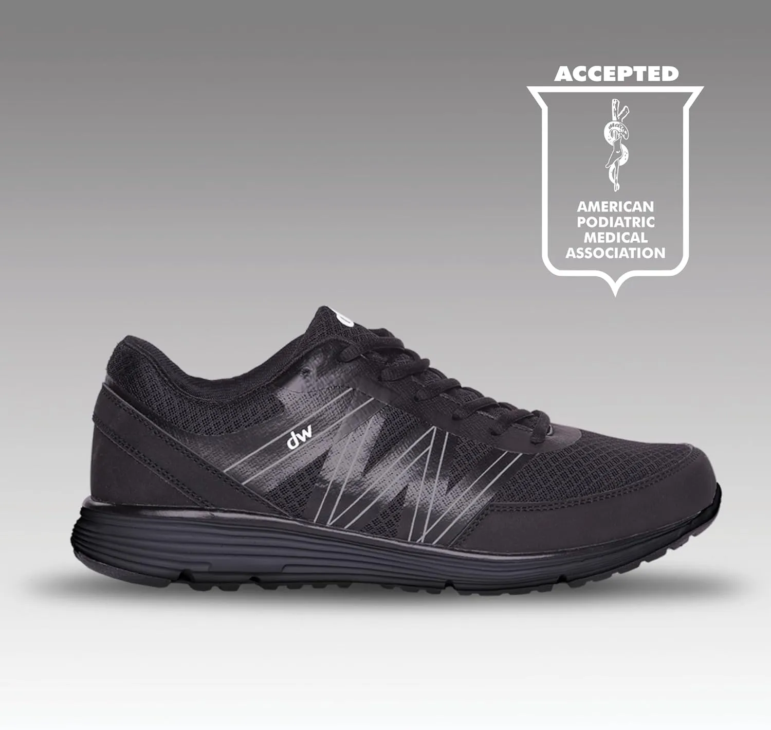 diawin Wide Shoes for Men  Wide Toe Box, Smooth Interior, Breathable Design, Extra Depth  Perfect for Hallux, Sensitive, Swollen, or Diabetic Feet, Lightweight Shoes