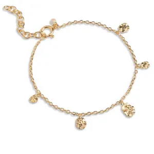 Enamel B133GM Bracelet Refined Charms Guld