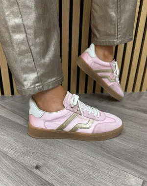 Gant (SS25) Cuzima Gum Sole Trainer With Satin Inserts - Light Pink (GT2)