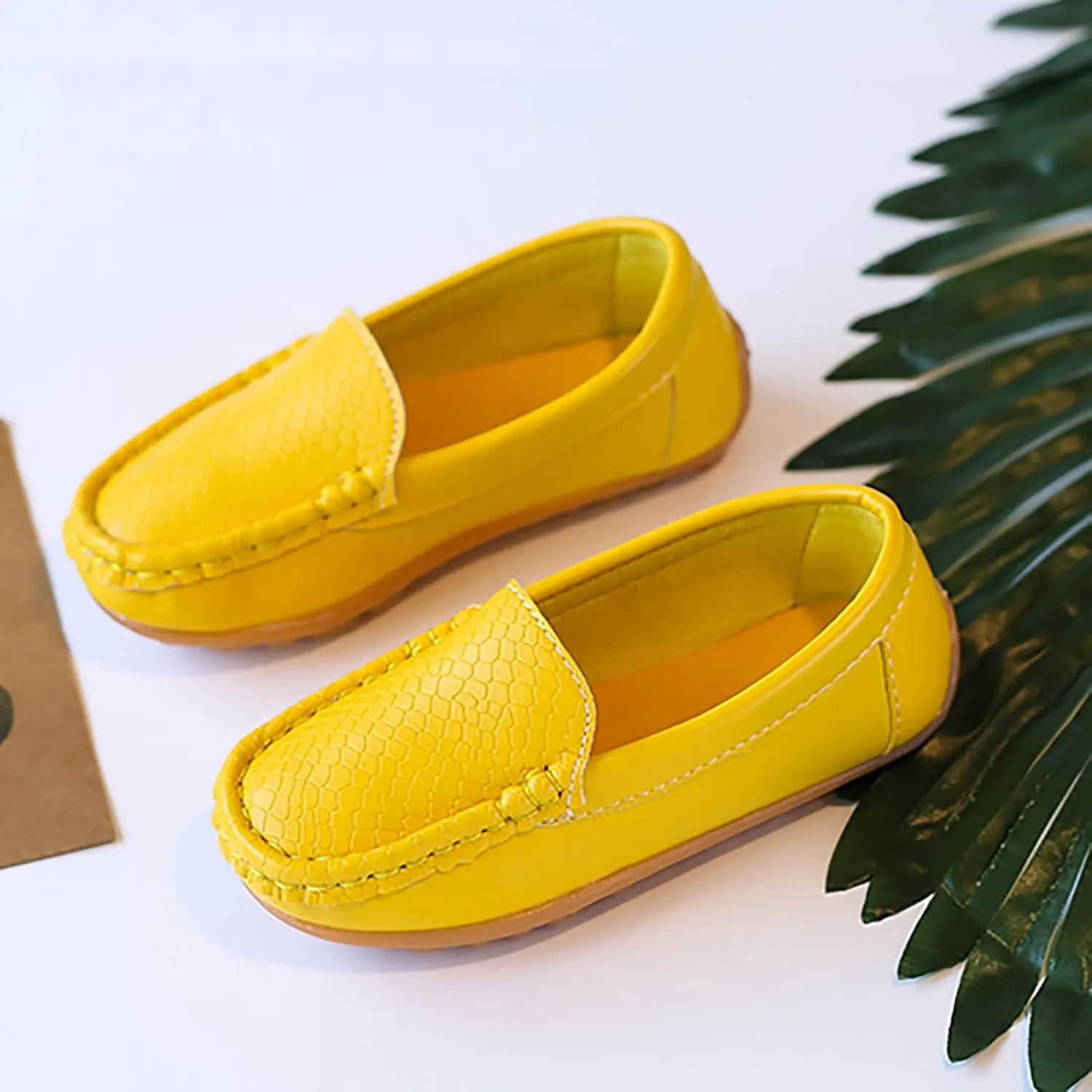 Girl Shoes Toddler Little Kid Boys Girls Soft Slip On Loafers Dress Flat Shoes Boat Shoes Toddler Boys Winter Shoes