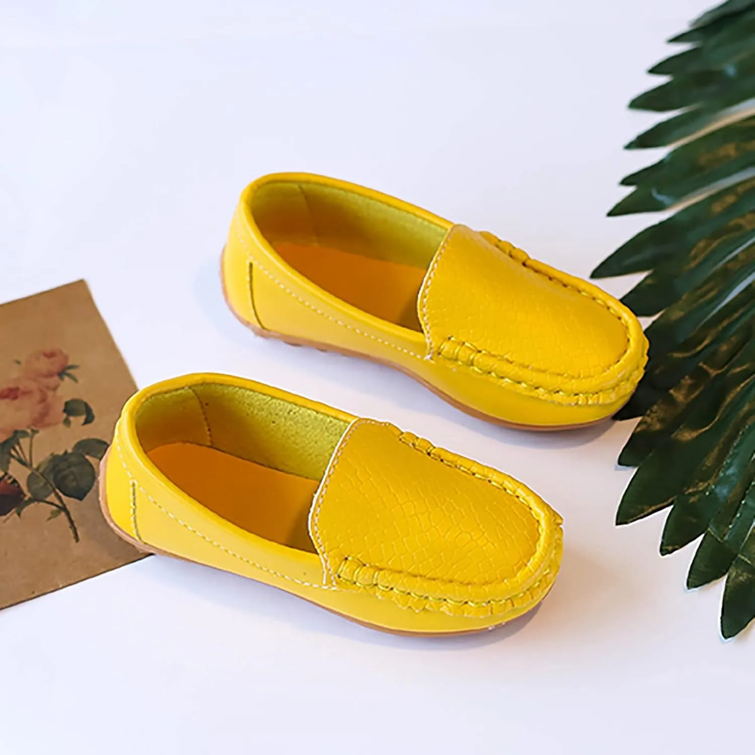 Girl Shoes Toddler Little Kid Boys Girls Soft Slip On Loafers Dress Flat Shoes Boat Shoes Toddler Boys Winter Shoes
