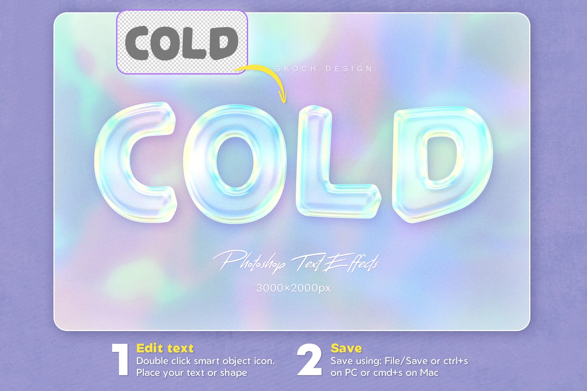 Glossy Text Effects