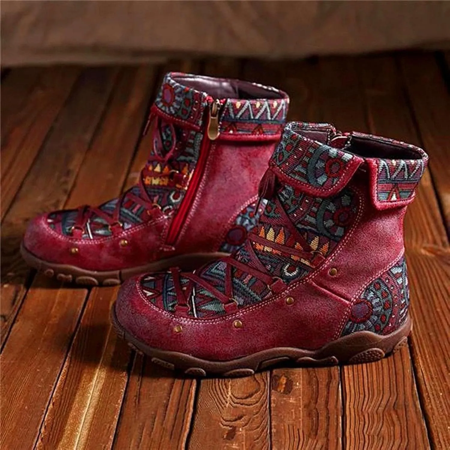 Hbeylia Dress Boots For Women Ladies Black Fashion Casual Suede Chunky Block Low Heels Ankle Booties With Back Zipper Comfortable Anti Slip Mid Calf Short Boots For Bride Wedding Party Favor