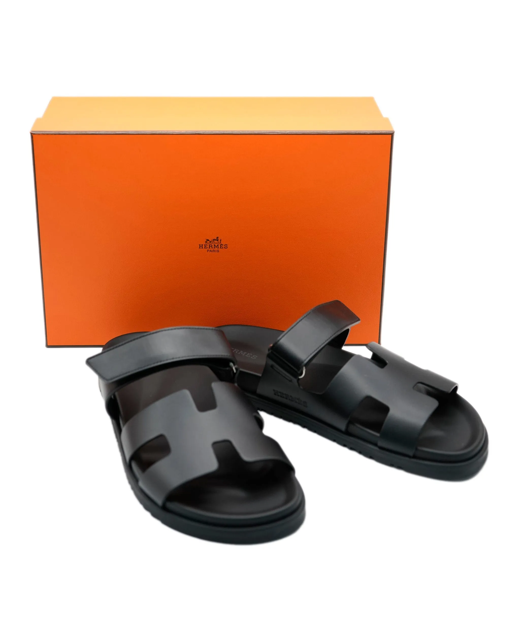 Hermes black chypres size 40  - AJC0386