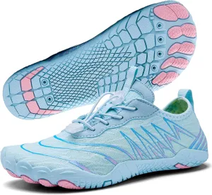 Hiking Barefoot Shoes Women Men - Wide Toe Box Footwear Zero Drop Athletic Cross Grounding Shoes, Minimalist Trainer Fashion Sneakers
