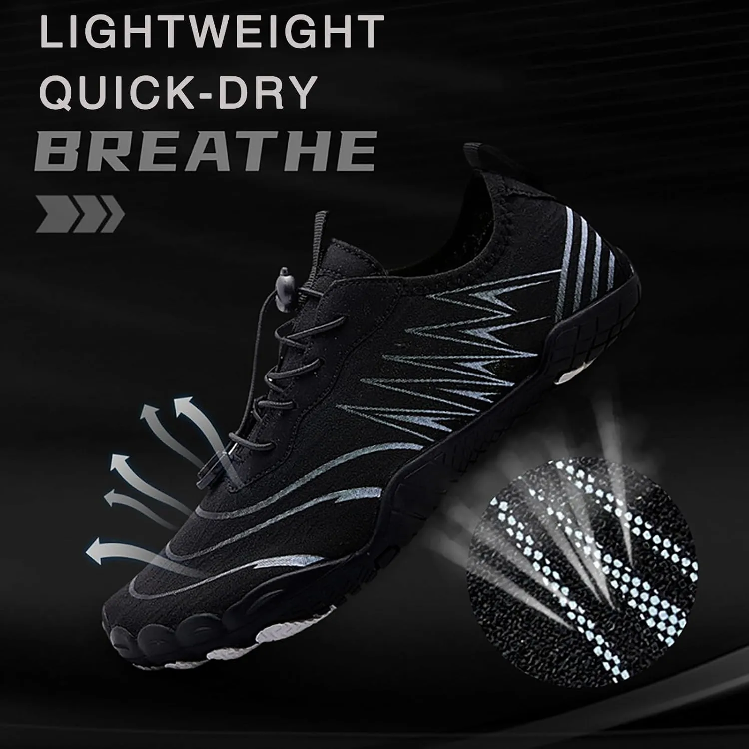 Hiking Barefoot Shoes Women Men - Wide Toe Box Footwear Zero Drop Athletic Cross Grounding Shoes, Minimalist Trainer Fashion Sneakers