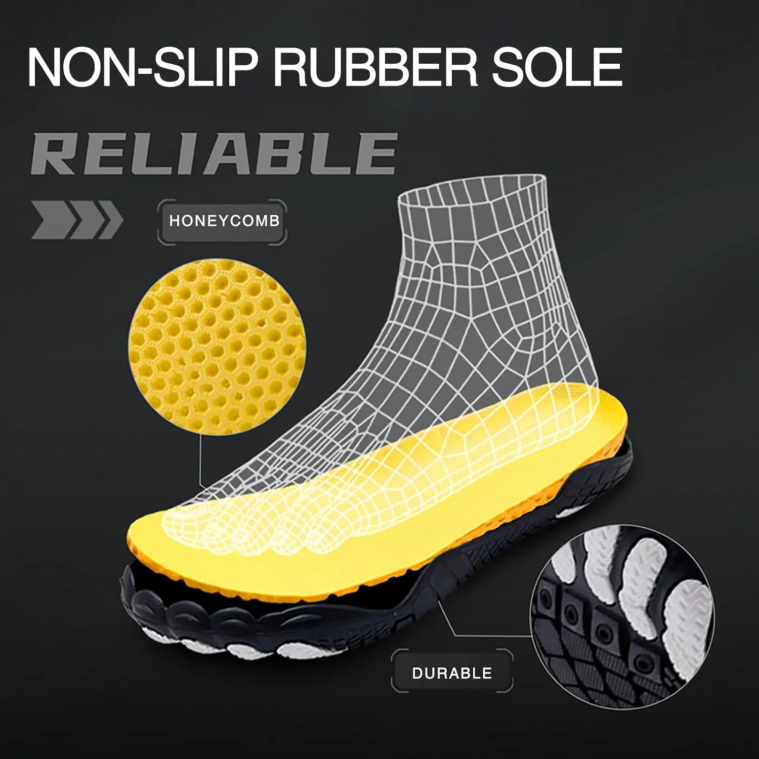 Hiking Barefoot Shoes Women Men - Wide Toe Box Footwear Zero Drop Athletic Cross Grounding Shoes, Minimalist Trainer Fashion Sneakers