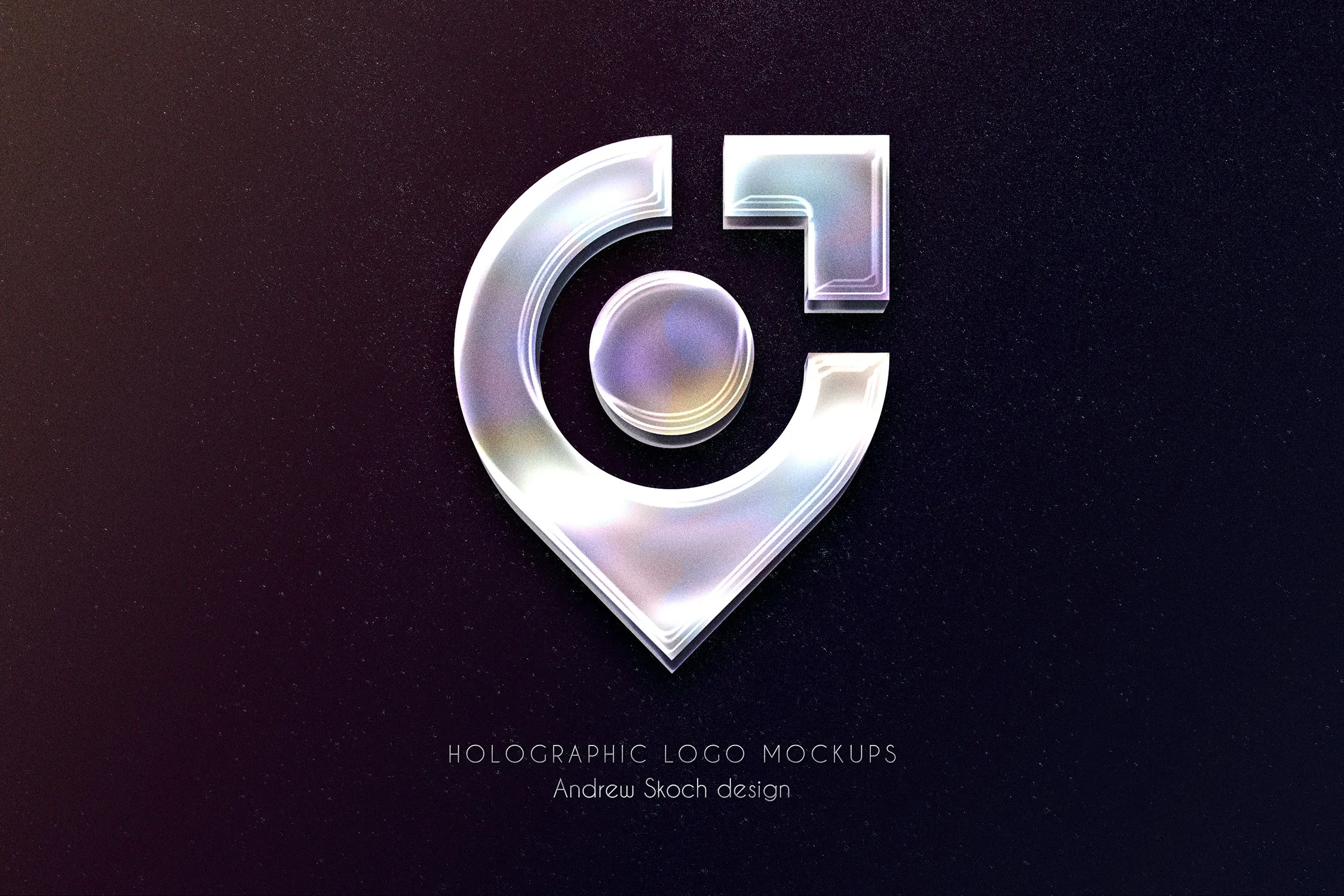 Holographic Logo Mockups