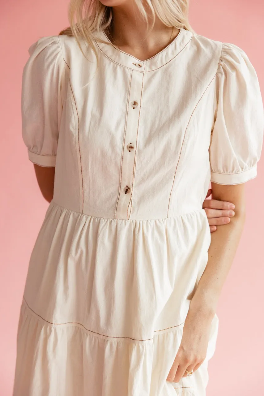 Ill Be Waiting Tiered Dress