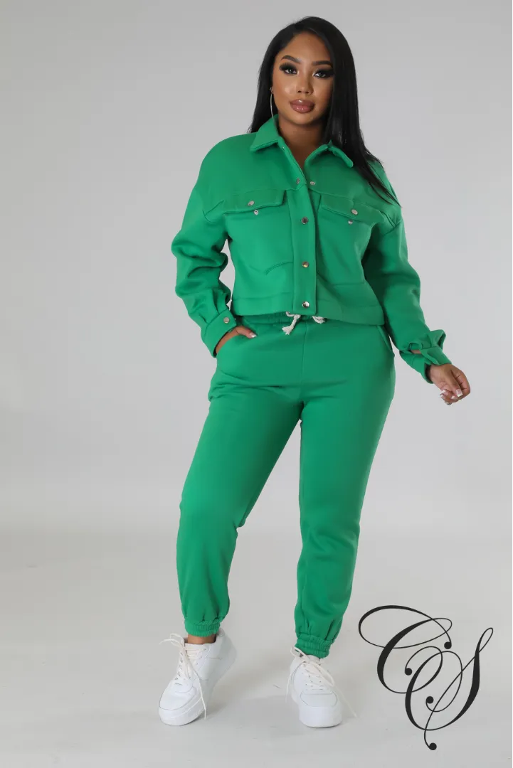Jasmina Warm Up Suit