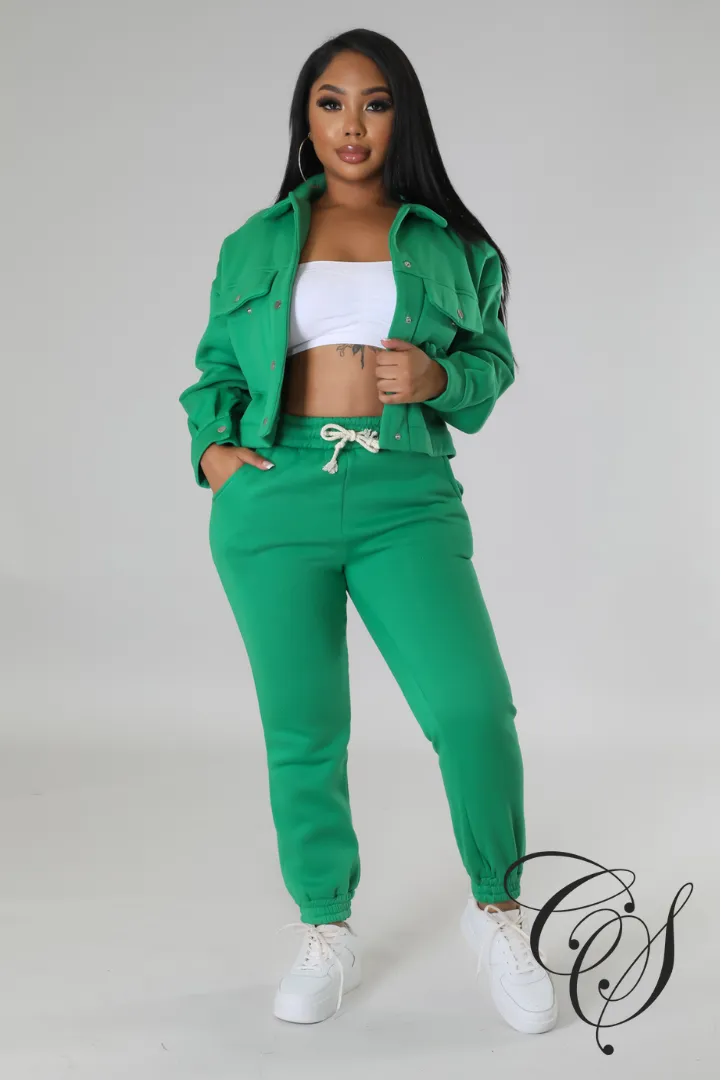 Jasmina Warm Up Suit