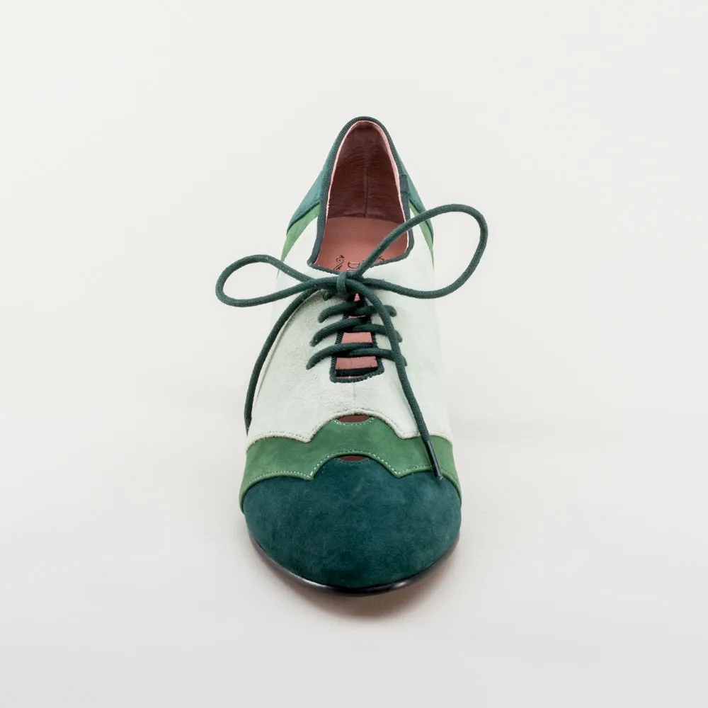 Karolina Women's Retro Oxfords (Green)