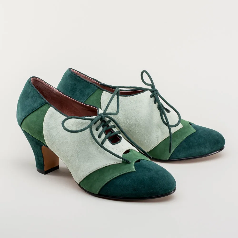 Karolina Women's Retro Oxfords (Green)