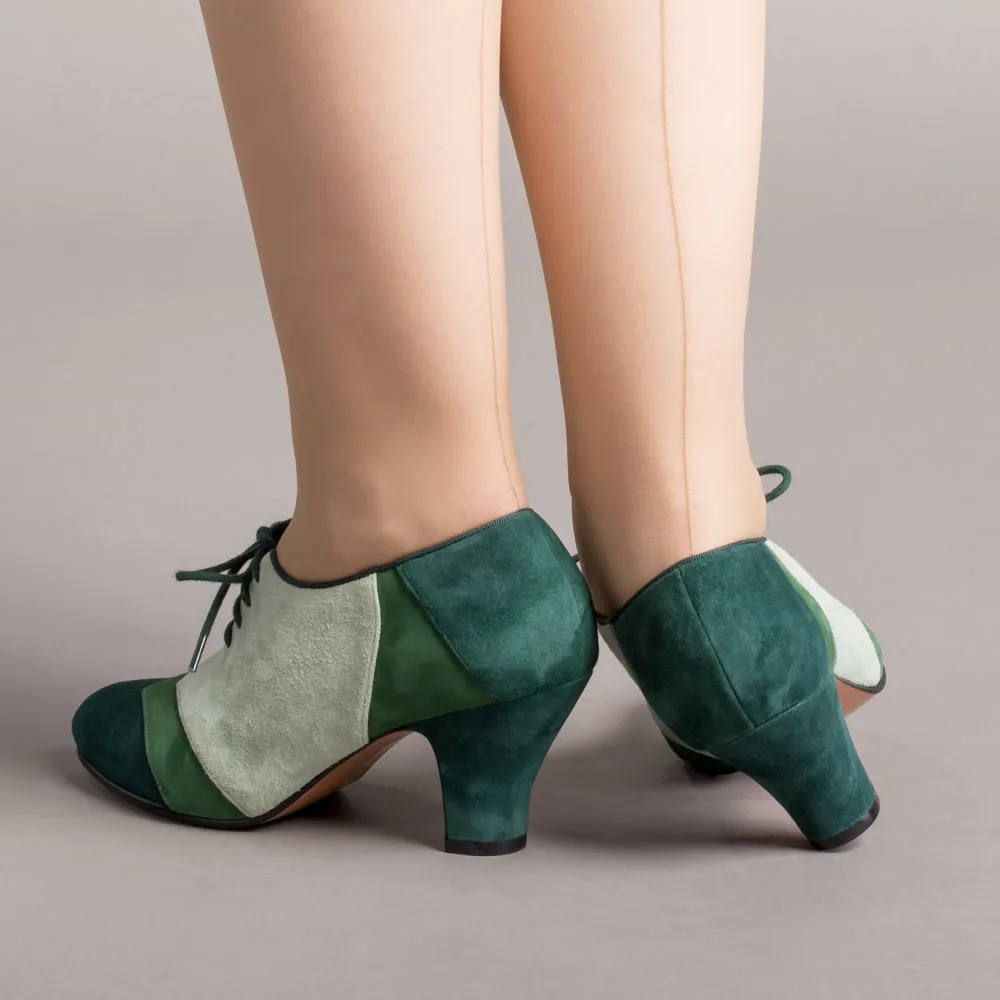 Karolina Women's Retro Oxfords (Green)