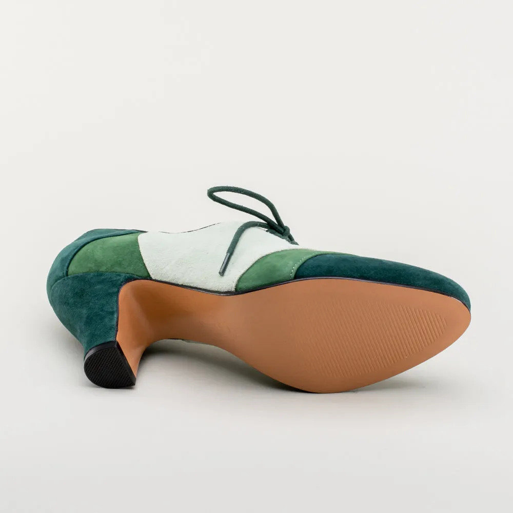 Karolina Women's Retro Oxfords (Green)