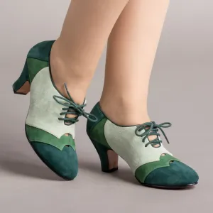 Karolina Women's Retro Oxfords (Green)