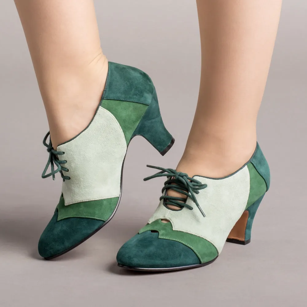 Karolina Women's Retro Oxfords (Green)
