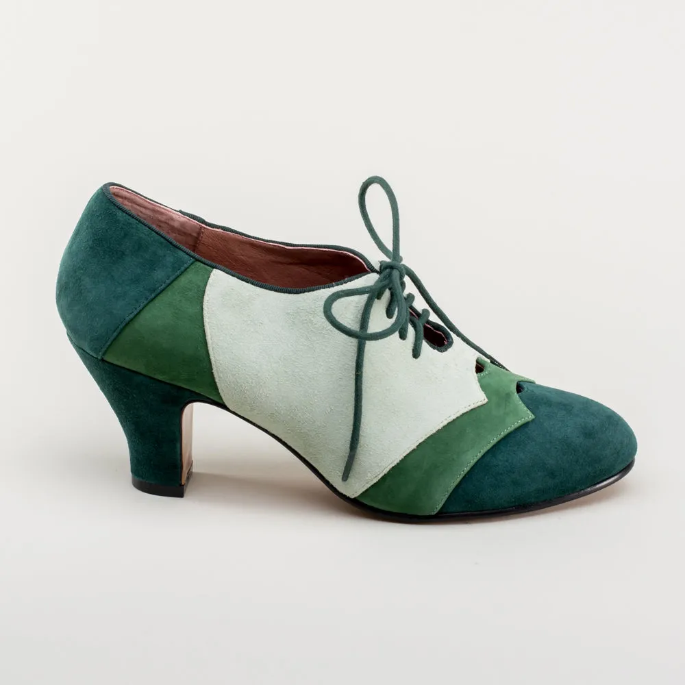 Karolina Women's Retro Oxfords (Green)