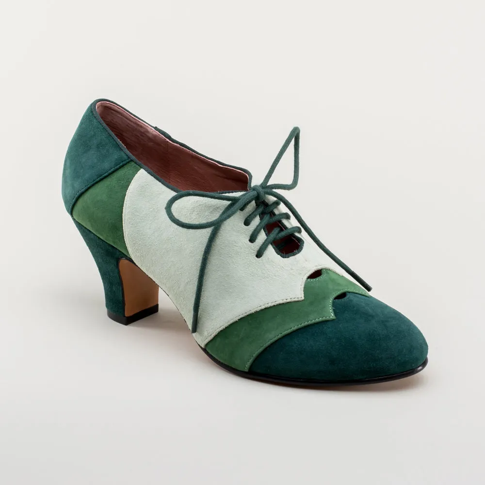 Karolina Women's Retro Oxfords (Green)