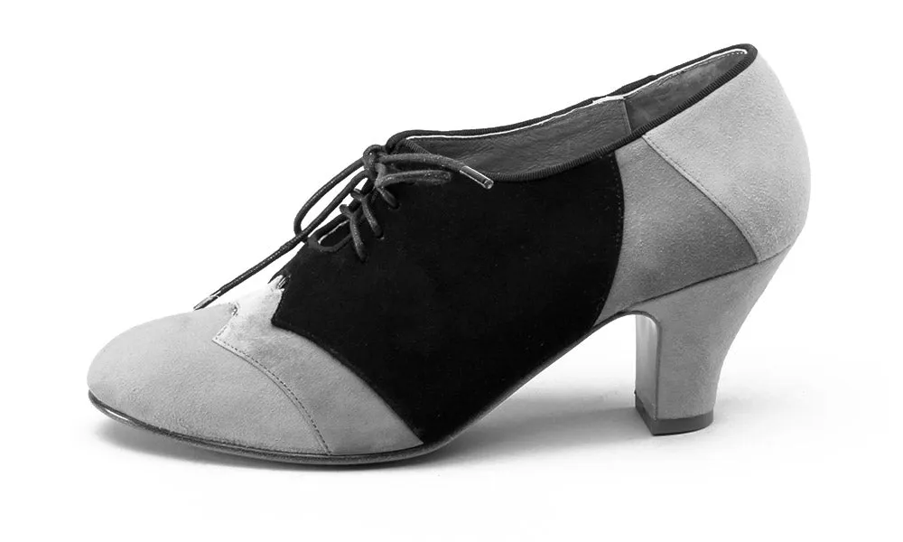 Karolina Women's Retro Oxfords (Pink/Teal/Black)
