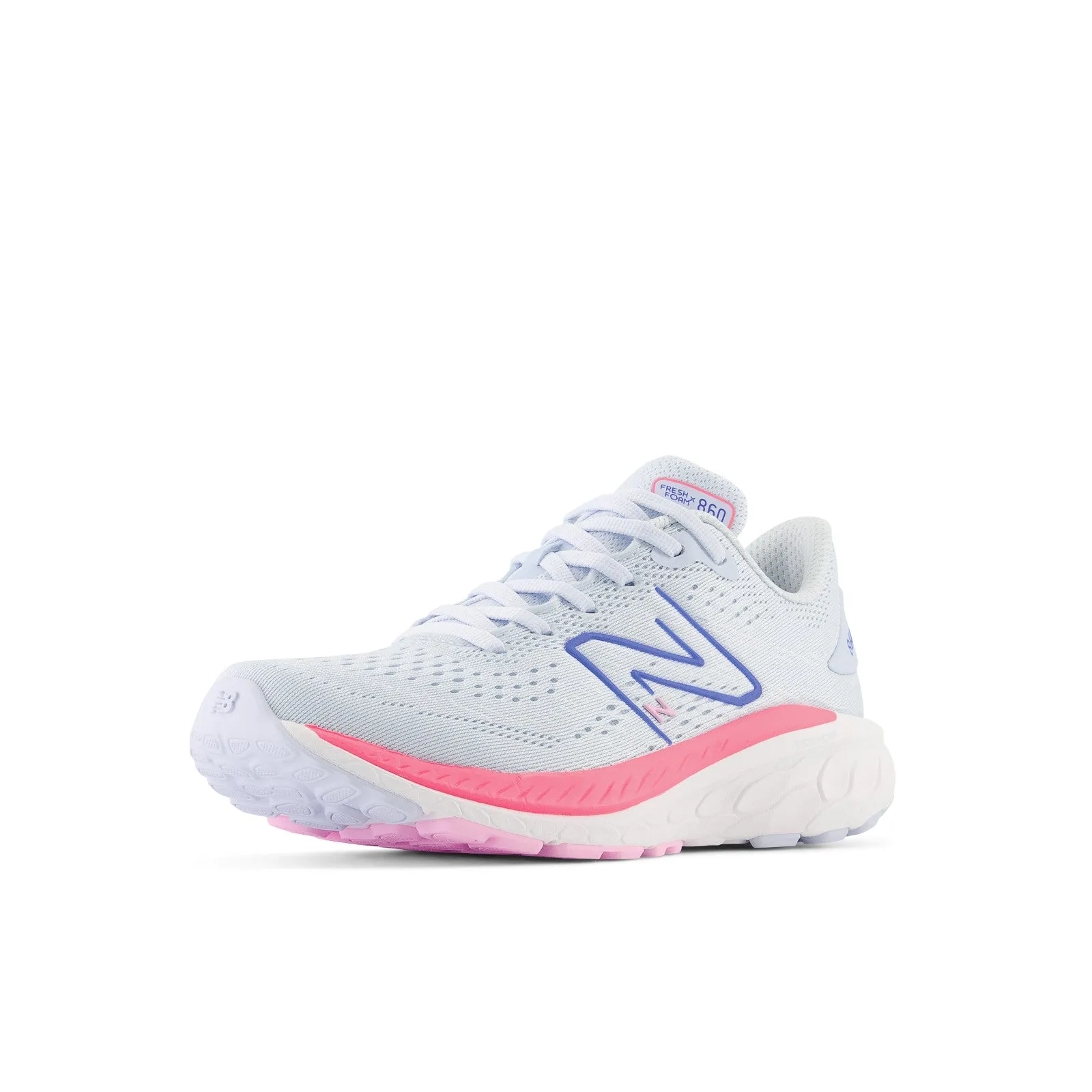 Kid’s Fresh Foam X 860 v13 (P - Moon Dust/Neon Pink)