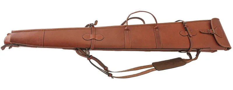 Leather Shotgun Case With Double Gun Slip