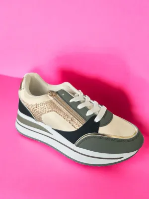 Leopard Zip Trainer