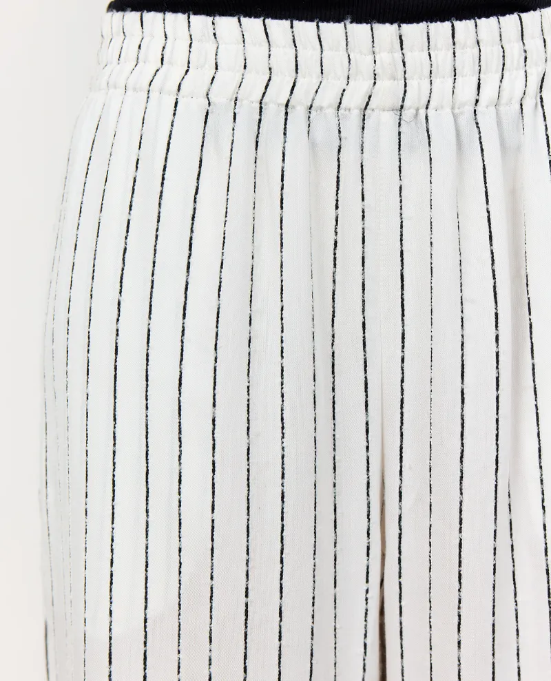 Levete Room Kerry Star White Stripe Trousers