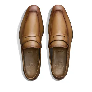 Lorenzo Scritto Kangaroo Leather Loafer