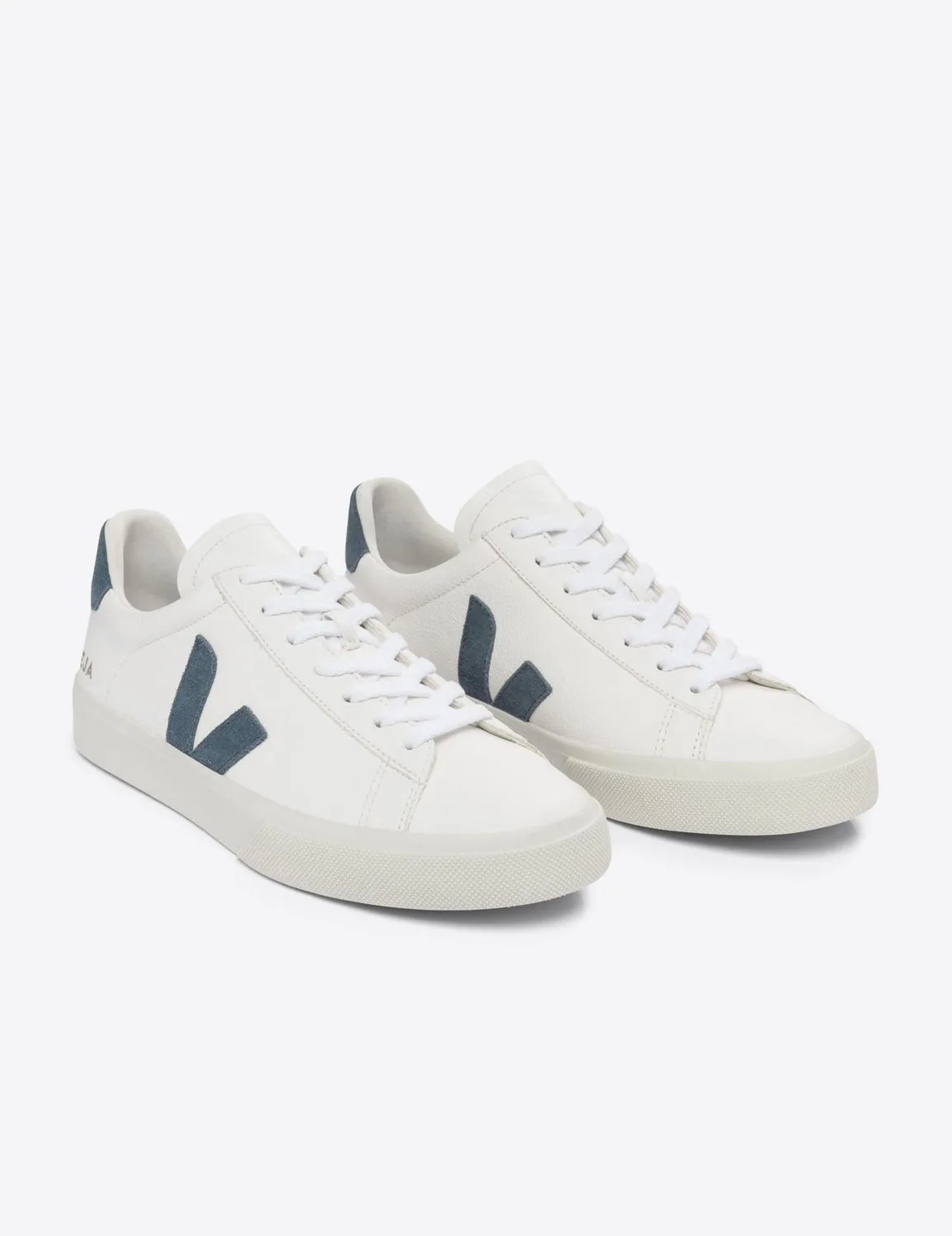 M. CAMPO CHROMEFREE LEATHER SNEAKER WHITE CALIFORNIA
