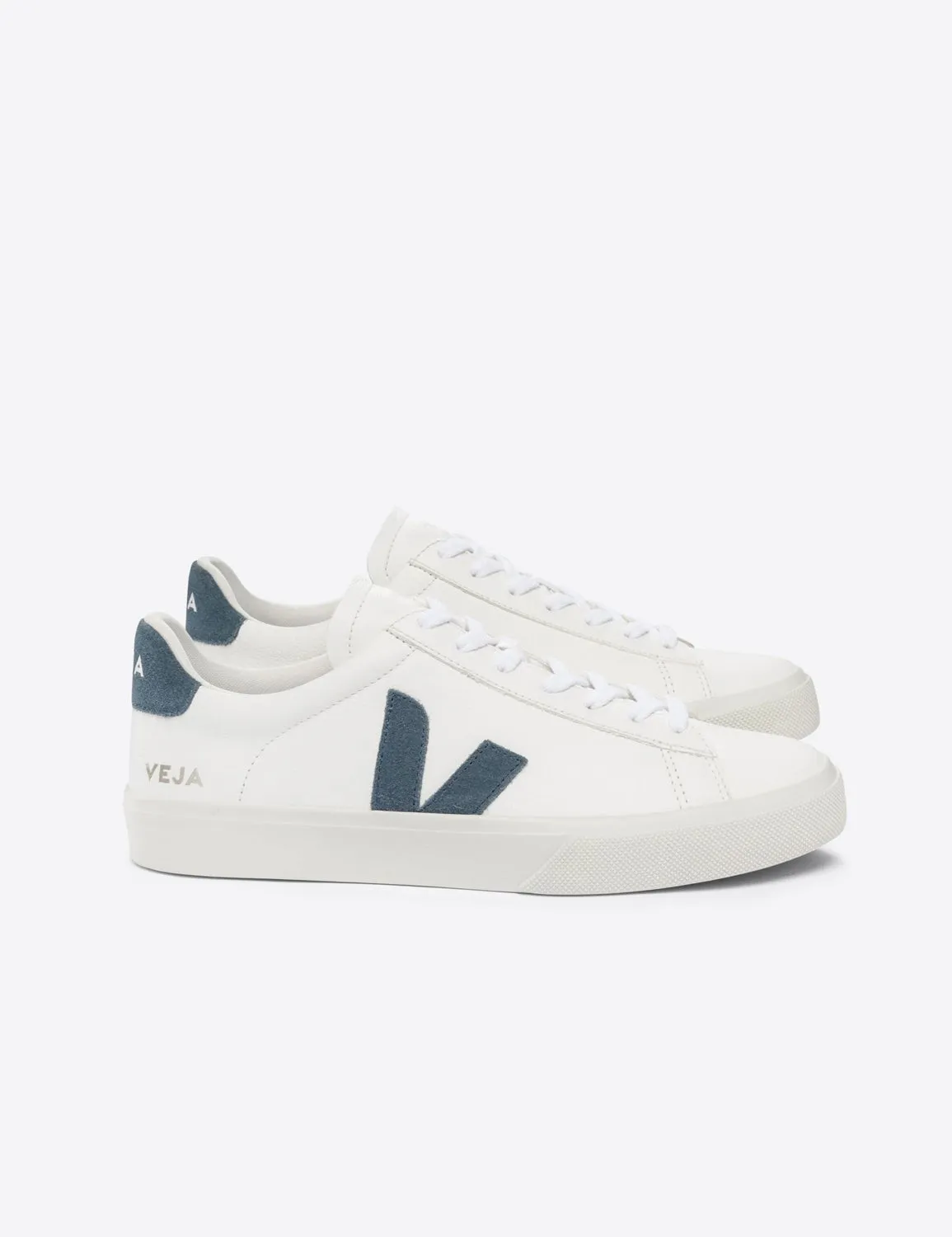 M. CAMPO CHROMEFREE LEATHER SNEAKER WHITE CALIFORNIA